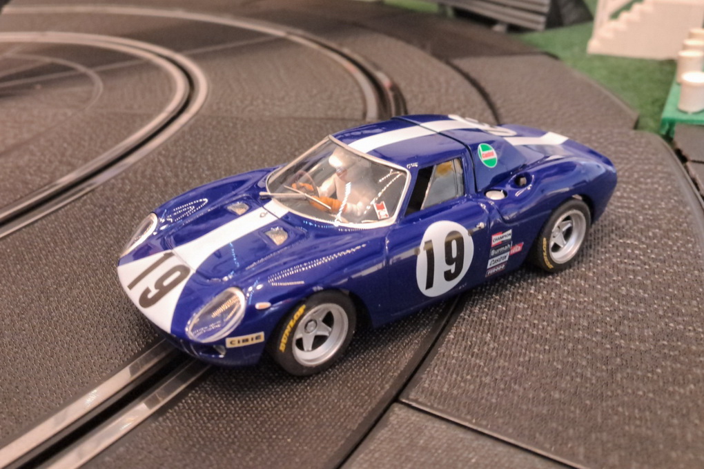 Slotcars66 Ferrari 250 LM 1/32nd scale Fly slot car Le Mans 1968 #19 Vesty and Pike 